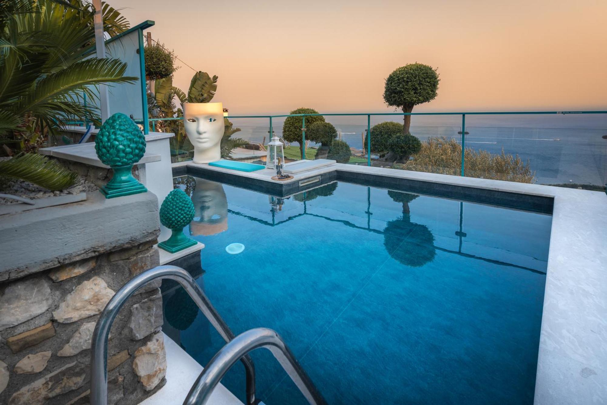 Villa Islamorada Pool And Sea View Massa Lubrense Exterior photo